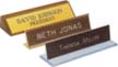 Signs & Nameplates with Desk Holders